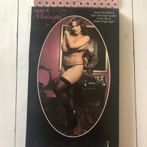 Seven ‘til Midnight Sheer Thigh High